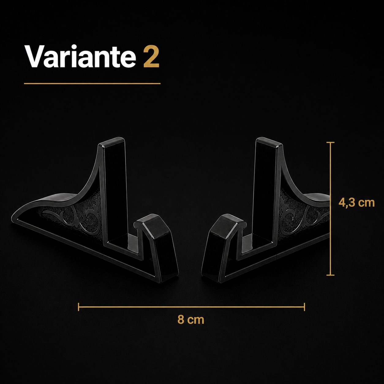 Supporti per ardesia set da 2
